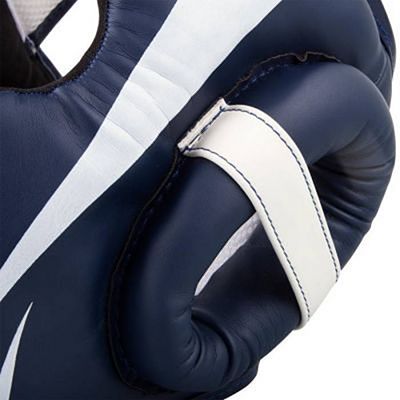 Venum Elite Headgear Bianco-Navy Blu